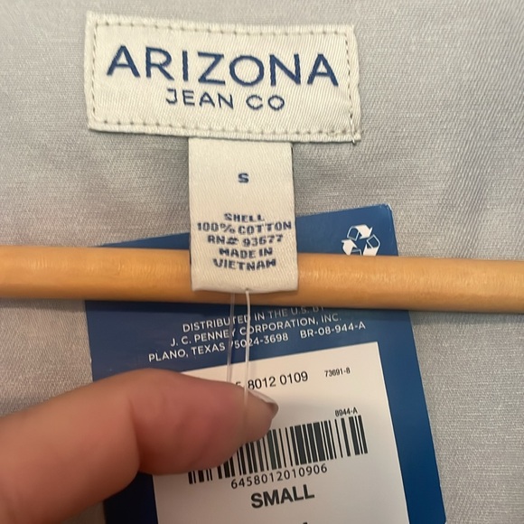 Arizona Jean Co unisex camo gray jacket. Size small. Brand new with tags - Picture 5 of 6